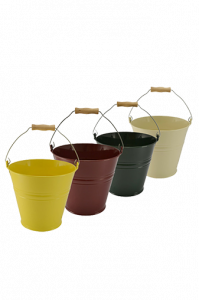 3211-00, 3211-01, 3211-02 Bucket with wooden handle, 10 liters