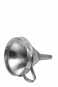 Funnel Hot-dip galvanised according to DIN EN ISO 1461
