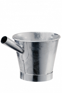 2046-00 Special bucket, scoop, stable shape Sheet steel hot-dip galvanized according to DIN EN ISO 1461