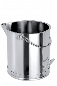3304-00, 3304-10, 3304-20 Stainless steel measuring bucket, cylindrical